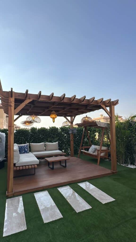 برجولات خشبية تركيب-برجولات-الأحساء