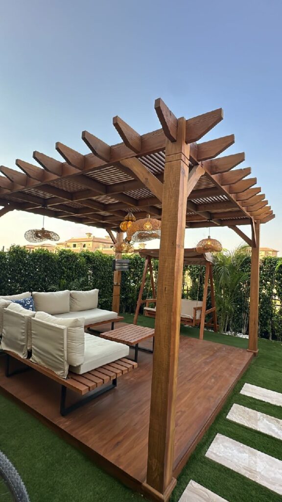 برجولات خشبية تركيب-برجولات-الأحساء