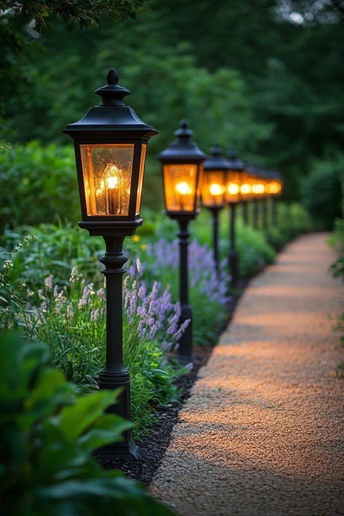 إضاءة الحدائق 