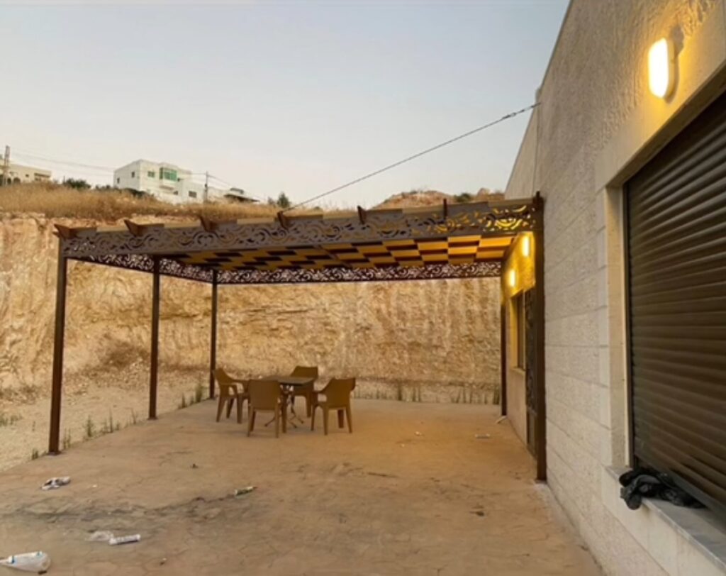 برجولات قماش (PVC/بوثلين تركيب-برجولات-الأحساء